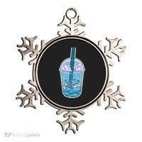 Ocean Waves Boba Tea Ornament thumb 0