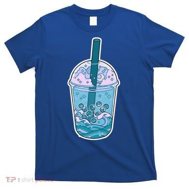 Ocean Waves Boba Tea T-Shirt