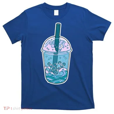 Ocean Waves Boba Tea T-Shirt