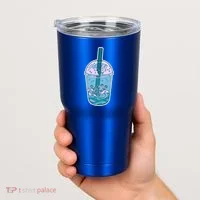 Ocean Waves Boba Tea Tumbler thumb 2