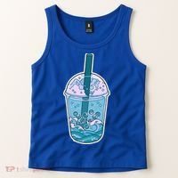 Ocean Waves Boba Tea Tank Top thumb 2