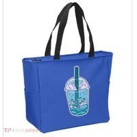 Ocean Waves Boba Tea Tote Bag thumb 2