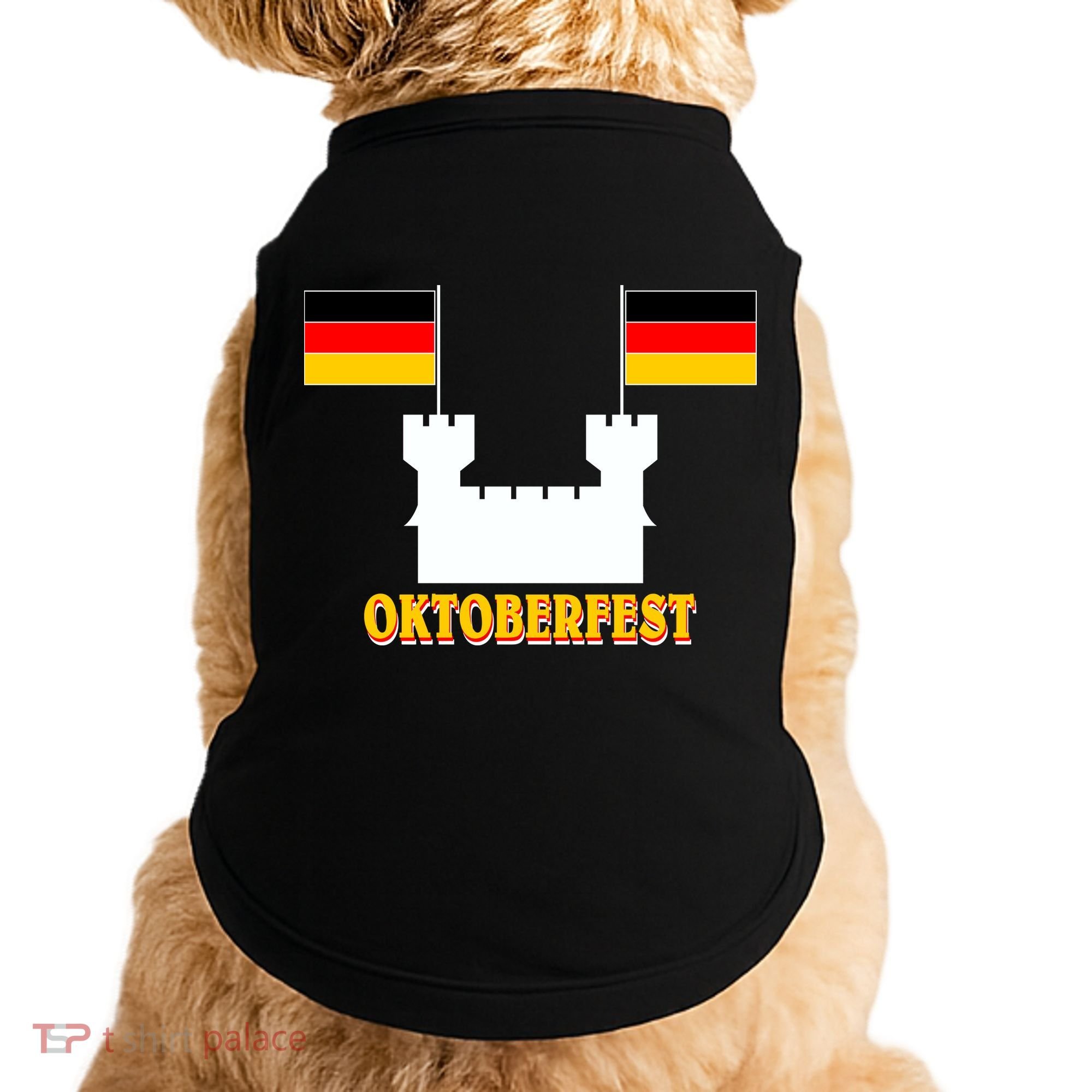 Oktoberfest Castle Flag Doggie Tank