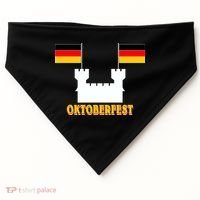 Oktoberfest Castle Flag USA-Made Doggie Bandana thumb 0