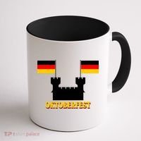 Oktoberfest Castle Flag Coffee Mug thumb 1