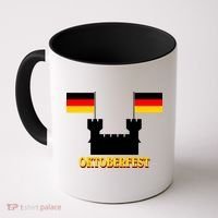 Oktoberfest Castle Flag Coffee Mug thumb 0