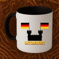 Oktoberfest Castle Flag Coffee Mug thumb 2
