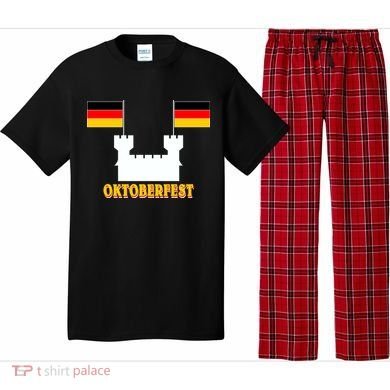 Oktoberfest Castle Flag Pajama Set