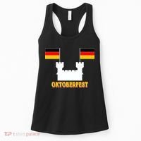 Oktoberfest Castle Flag Women's Tank Top thumb 0