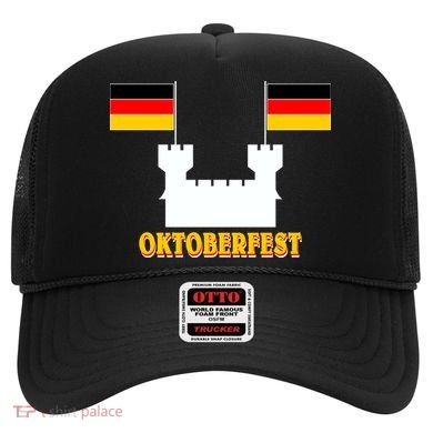 Oktoberfest Castle Flag Hat