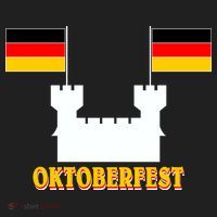 Oktoberfest Castle Flag Hat thumb 2