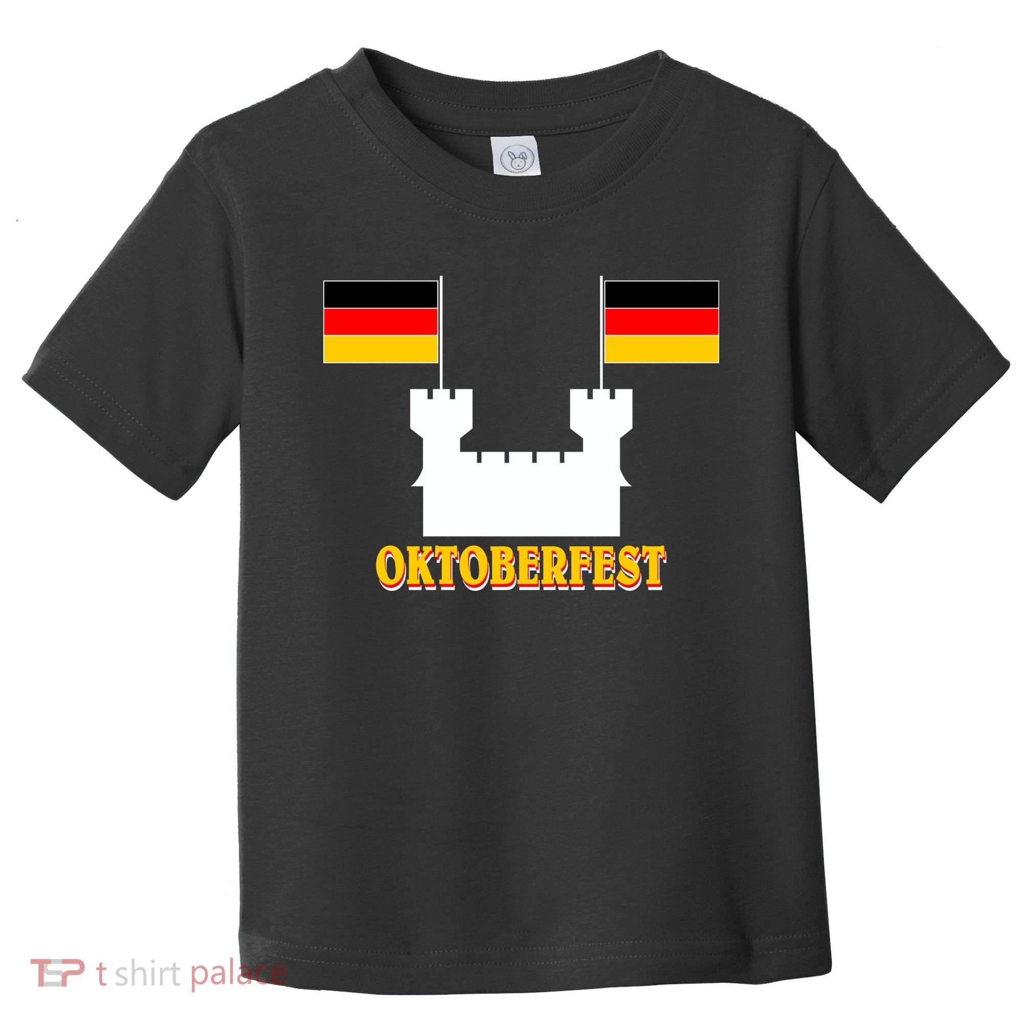 Oktoberfest Castle Flag Toddler T-Shirt