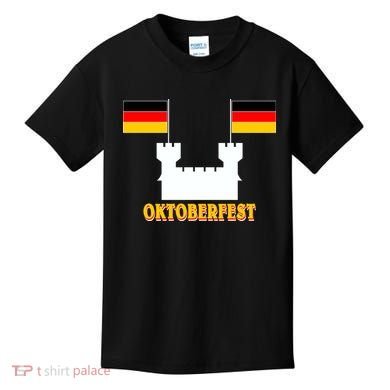 Oktoberfest Castle Flag Kids T-Shirt