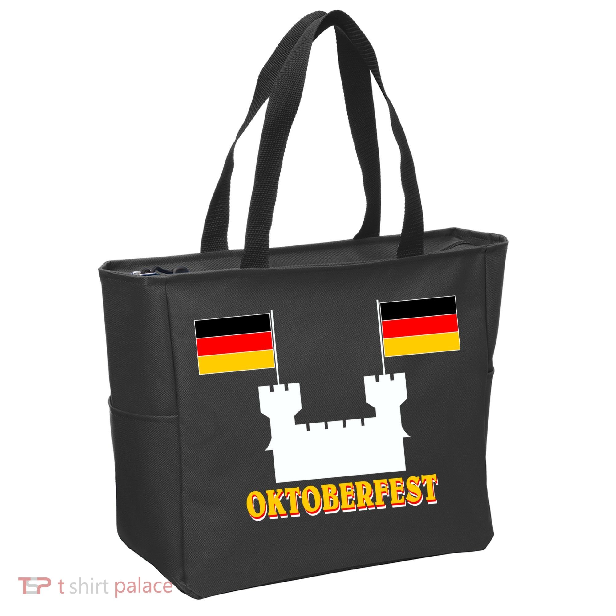 Oktoberfest Castle Flag Tote Bag