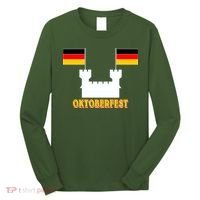 Oktoberfest Castle Flag Long Sleeve Shirt thumb 0