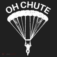 Oh Chute Funny Skydiving Gift For Skydiver Parachute Jumping Tumbler thumb 3