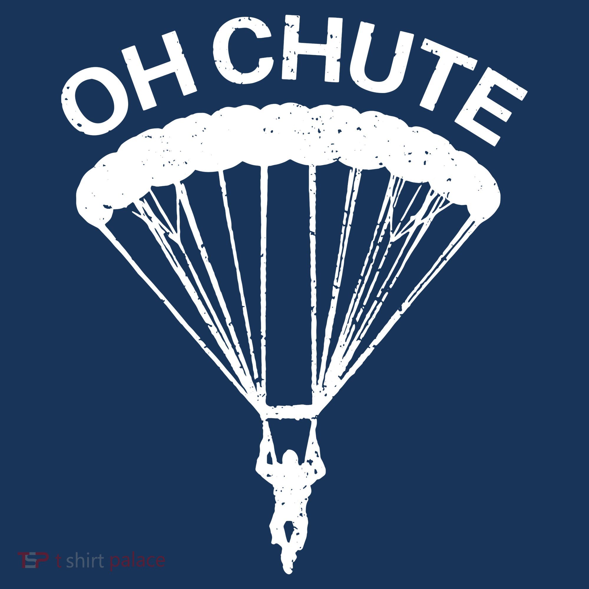 Oh Chute Funny Skydiving Gift For Skydiver Parachute Jumping Visor