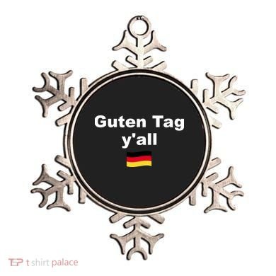 Oktoberfest | Guten Tag yall | Funny Outfit Germany Flag Ornament