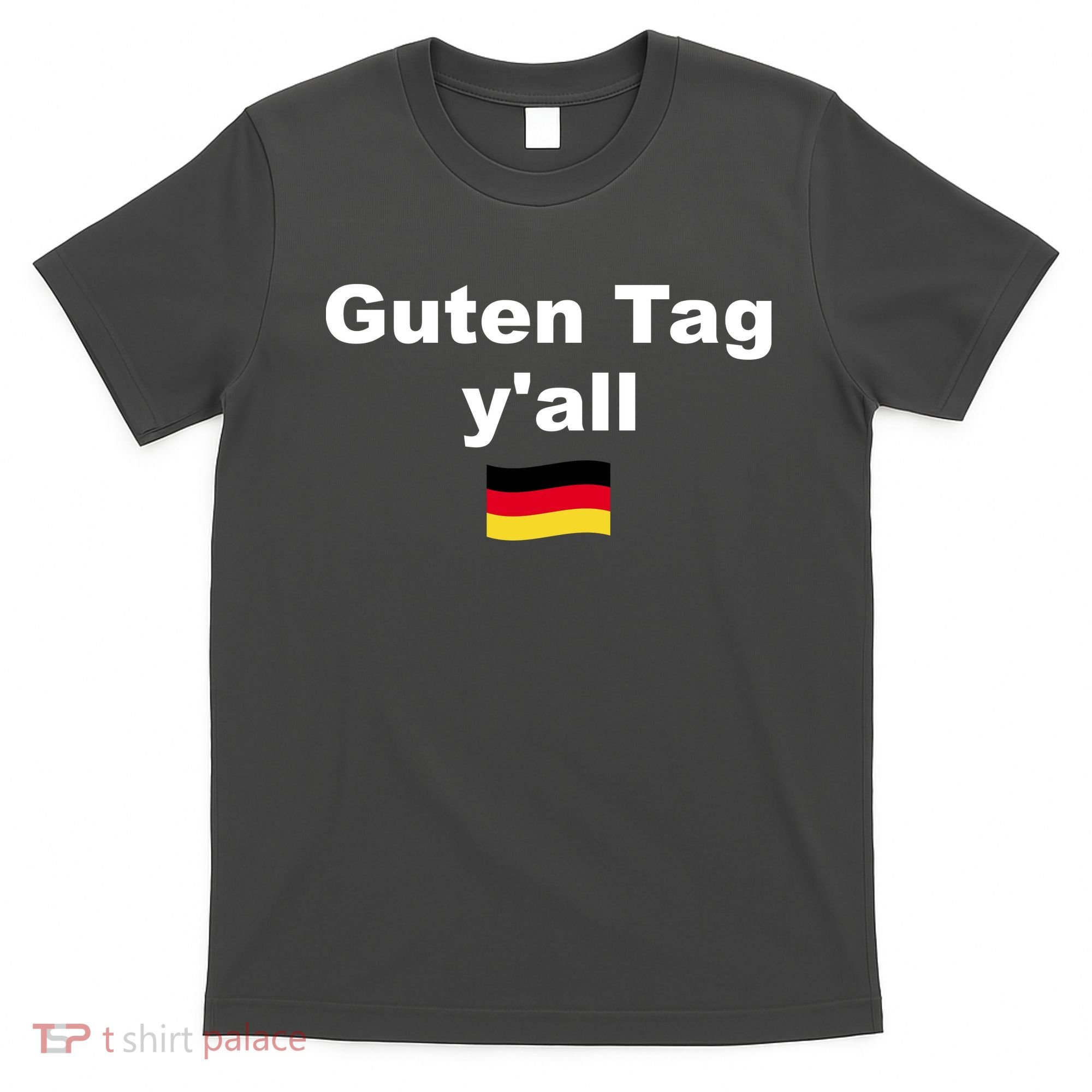 Oktoberfest | Guten Tag yall | Funny Outfit Germany Flag T-Shirt