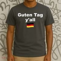 Oktoberfest | Guten Tag yall | Funny Outfit Germany Flag T-Shirt thumb 3