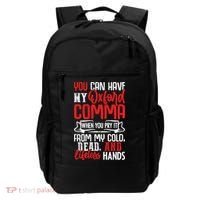 Oxford Comma Funny Quote Backpack thumb 0