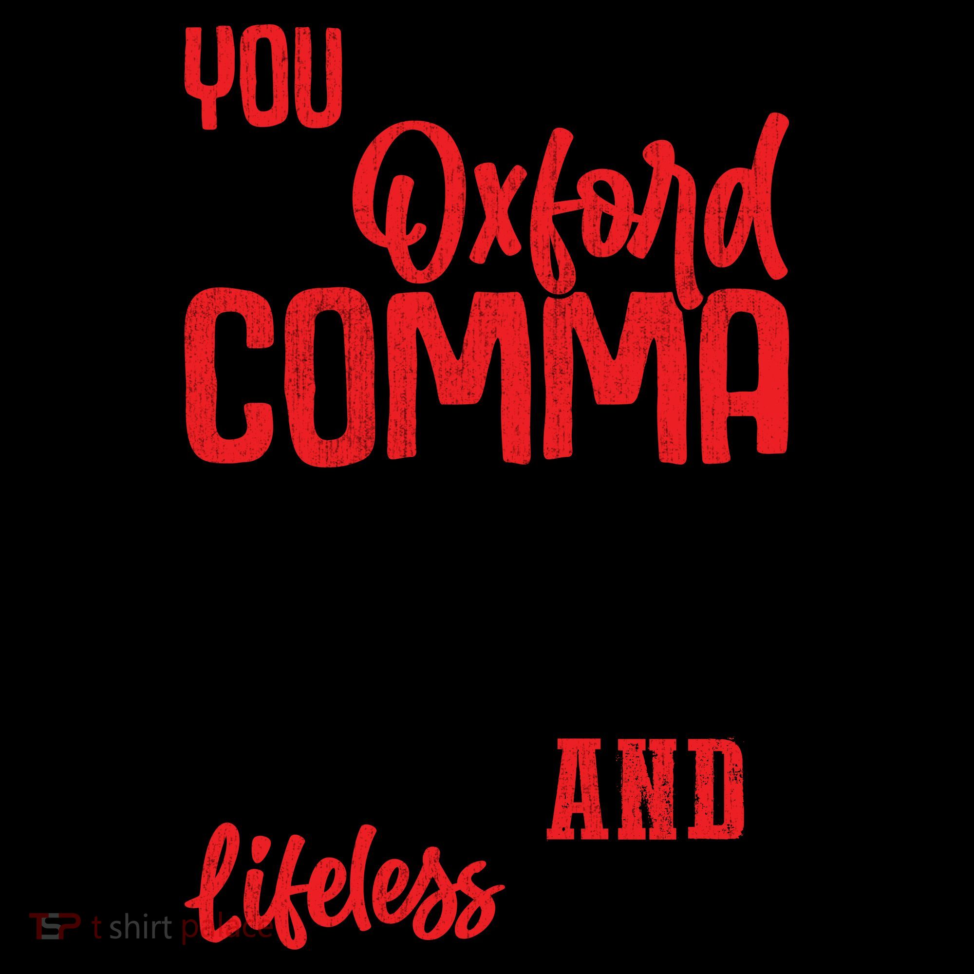 Oxford Comma Funny Quote Coffee Mug