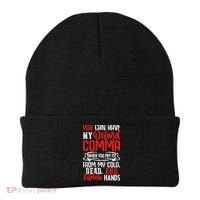 Oxford Comma Funny Quote Beanie thumb 0