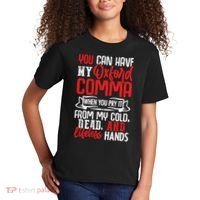 Oxford Comma Funny Quote Kids T-Shirt thumb 2