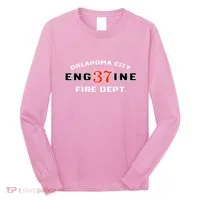 Oklahoma City Fire Dept Engine 37 Long Sleeve Shirt thumb 0