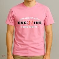 Oklahoma City Fire Dept Engine 37 T-Shirt thumb 3