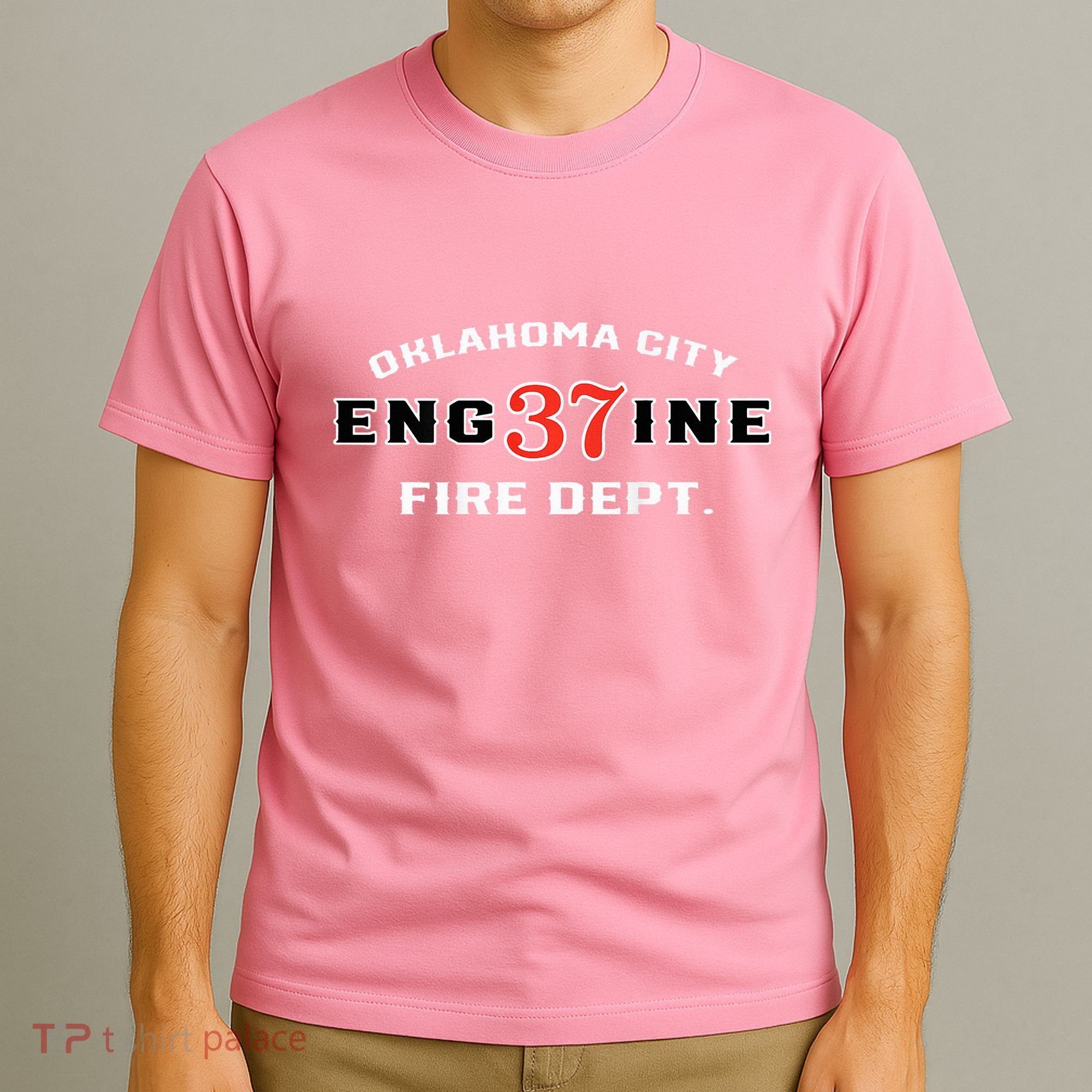 Oklahoma City Fire Dept Engine 37 T-Shirt