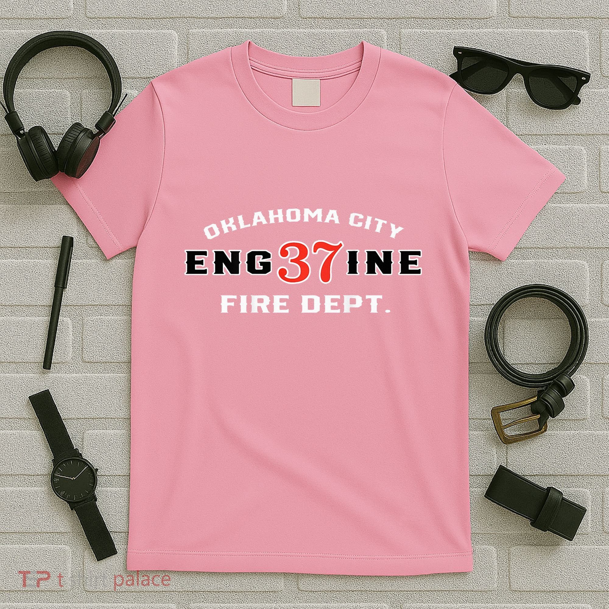 Oklahoma City Fire Dept Engine 37 T-Shirt