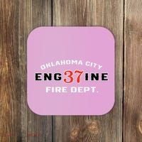 Oklahoma City Fire Dept Engine 37 Coaster thumb 0
