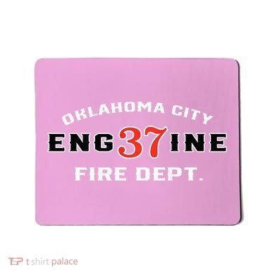 Oklahoma City Fire Dept Engine 37 Mousepad