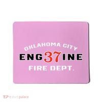 Oklahoma City Fire Dept Engine 37 Mousepad thumb 0