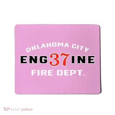 Oklahoma City Fire Dept Engine 37 Mousepad