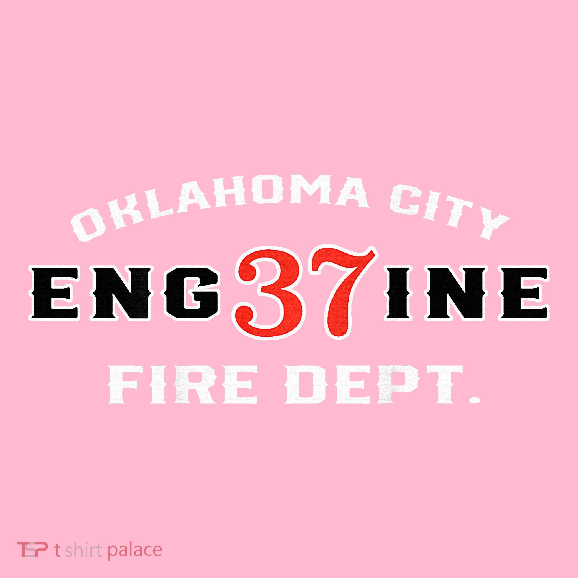 Oklahoma City Fire Dept Engine 37 Mousepad