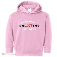 Oklahoma City Fire Dept Engine 37 Toddler Hoodie thumb 0