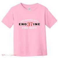 Oklahoma City Fire Dept Engine 37 Toddler T-Shirt thumb 0