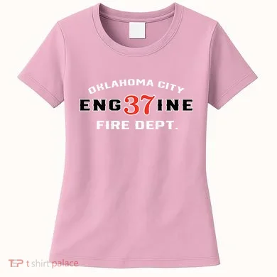 Oklahoma City Fire Dept Engine 37 Women's T-Shirt