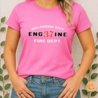 Oklahoma City Fire Dept Engine 37 Women's T-Shirt thumb 2