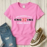 Oklahoma City Fire Dept Engine 37 Women's T-Shirt thumb 3
