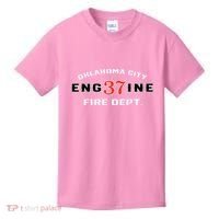 Oklahoma City Fire Dept Engine 37 Kids T-Shirt thumb 0