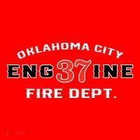 Oklahoma City Fire Dept Engine 37 Santa Hat thumb 1