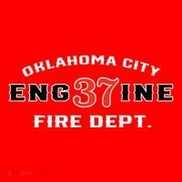 Oklahoma City Fire Dept Engine 37 Santa Hat thumb 1