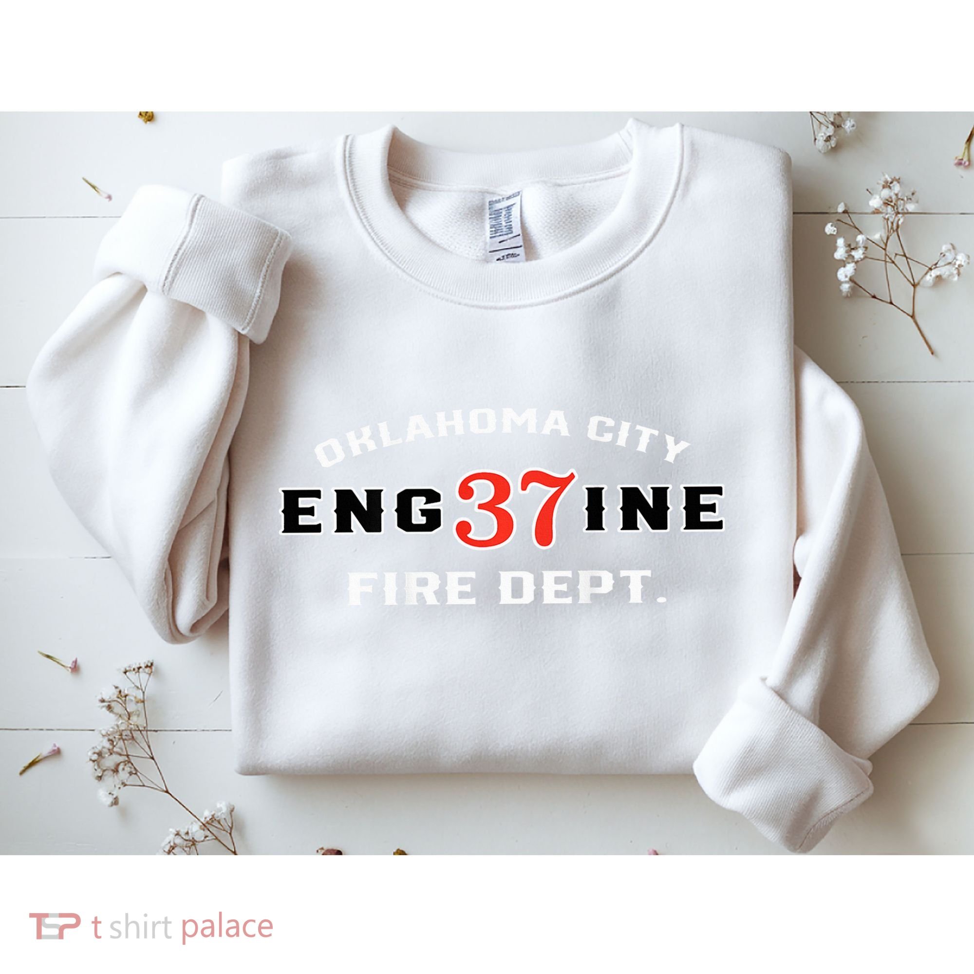 Oklahoma City Fire Dept Engine 37 Sweatshirt