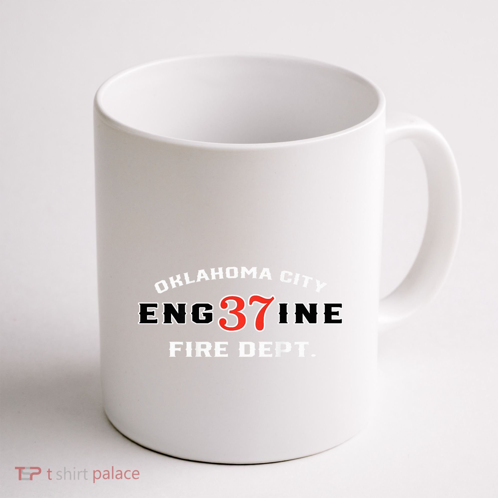 Oklahoma City Fire Dept Engine 37 Coffee Mug