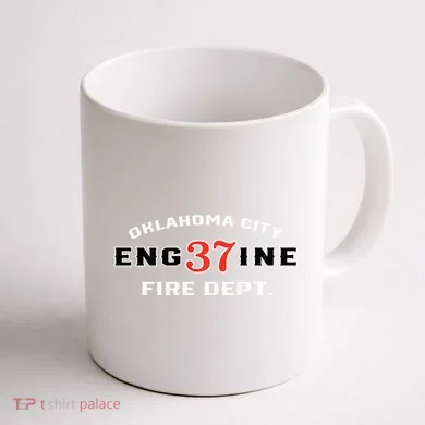 Oklahoma City Fire Dept Engine 37 Coffee Mug back