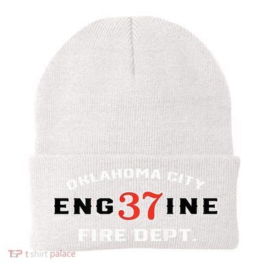 Oklahoma City Fire Dept Engine 37 Beanie