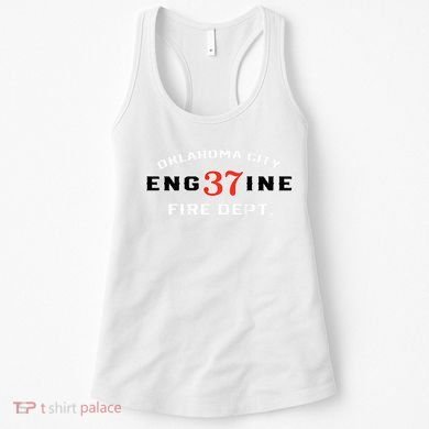 Oklahoma City Fire Dept Engine 37 Women's Tank Top